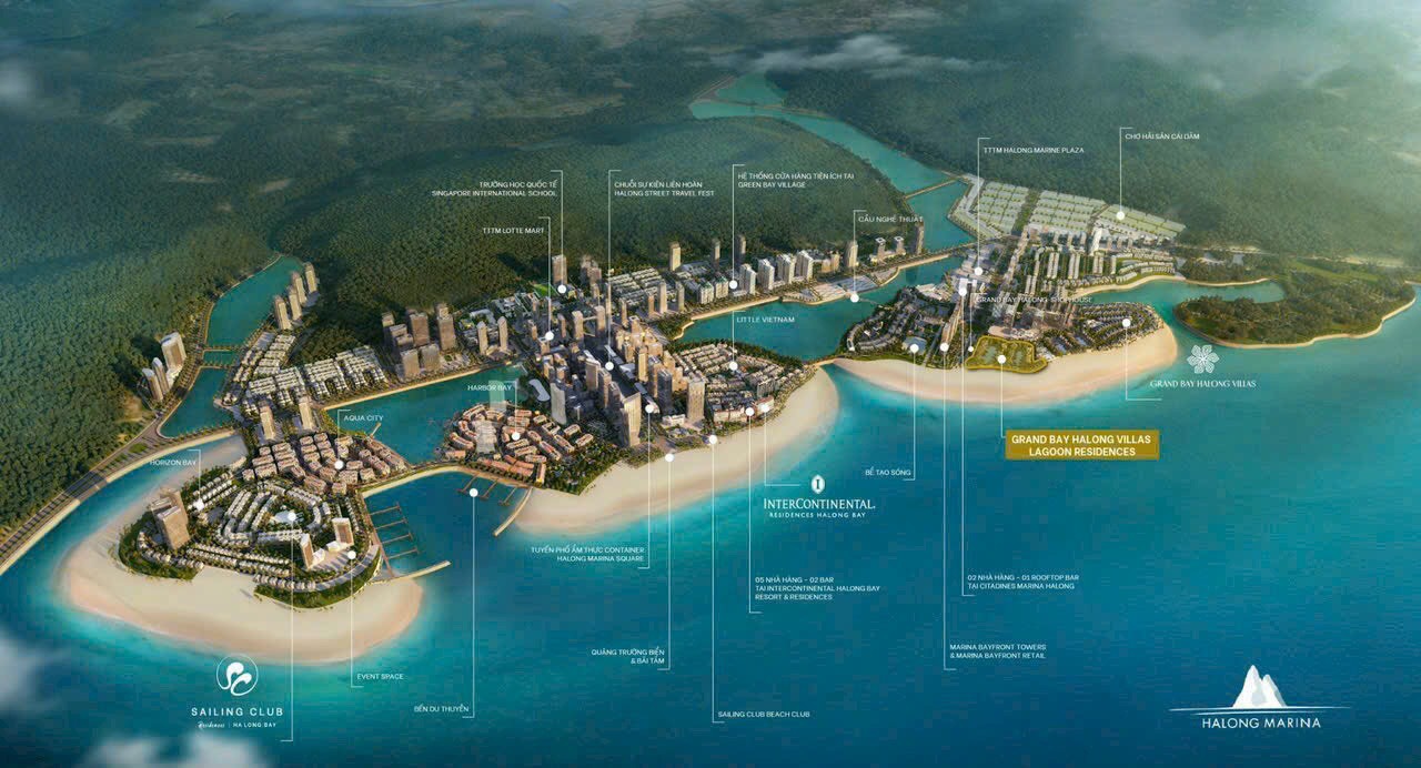 Vị trí phân khu Biệt thự Lagoon Residence Hạ Long Vị trí phân khu Biệt thự Lagoon Residence Hạ Long