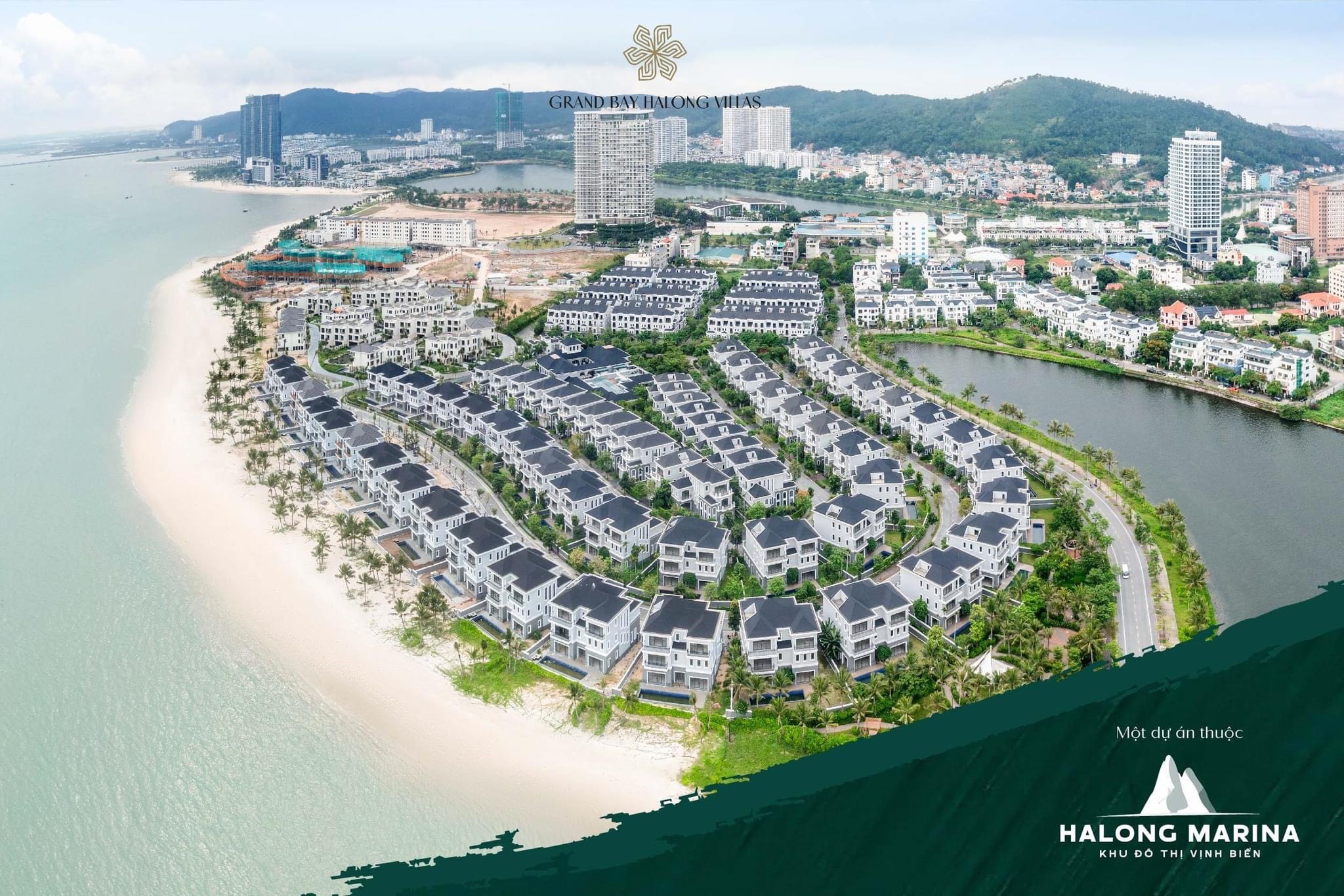 Hình ảnh thực tế phân khu Grand bay Villas ( Giai đoạn 1) tháng 8/2024